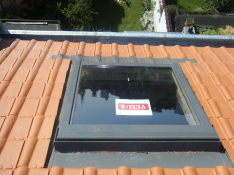 Installation de charpente et de Velux